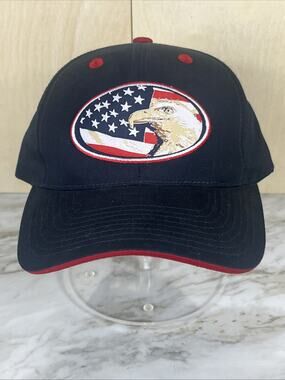 Captivating Headgear NWT Patriotic Bald Eagle Hat